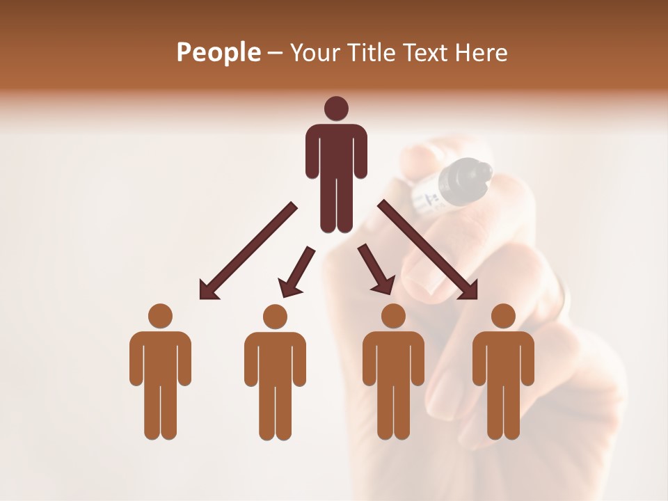 Black Light White PowerPoint Template