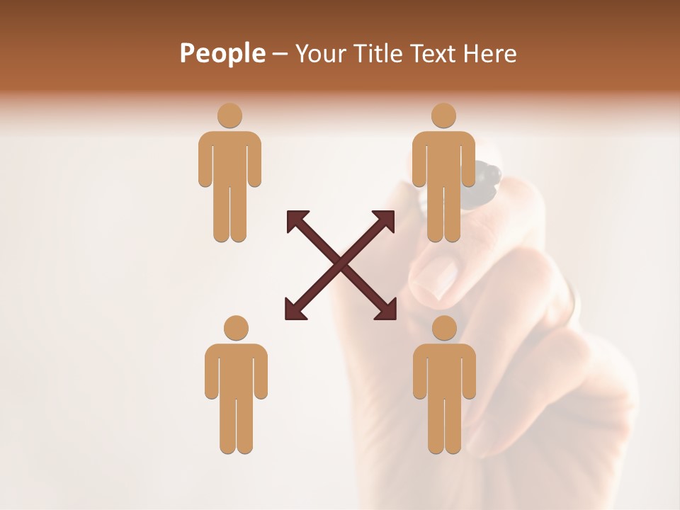 Black Light White PowerPoint Template