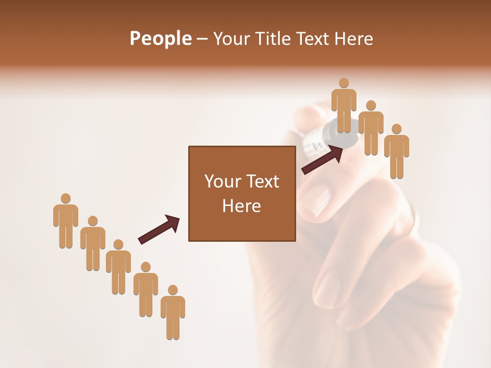 Black Light White PowerPoint Template