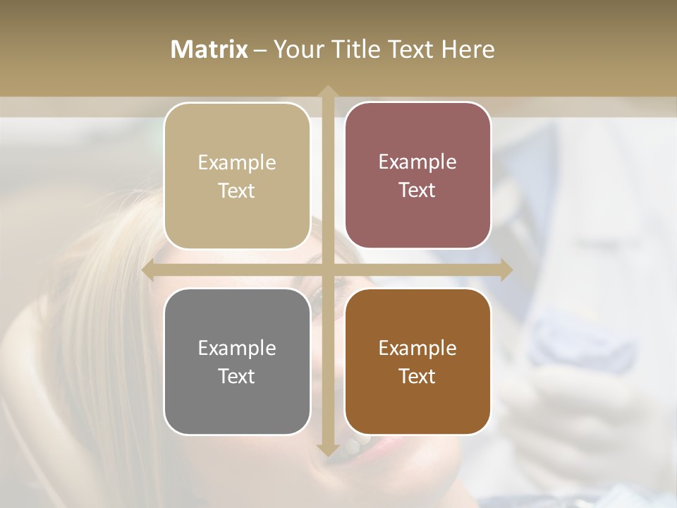 A Dentist And A Patient Powerpoint Presentation PowerPoint Template