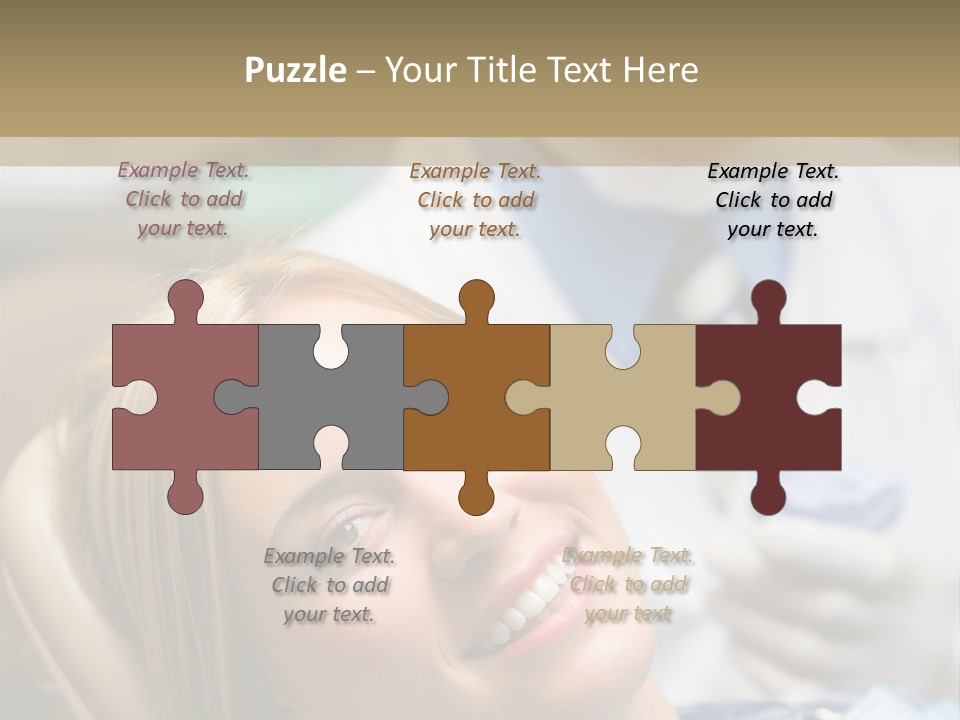 A Dentist And A Patient Powerpoint Presentation PowerPoint Template