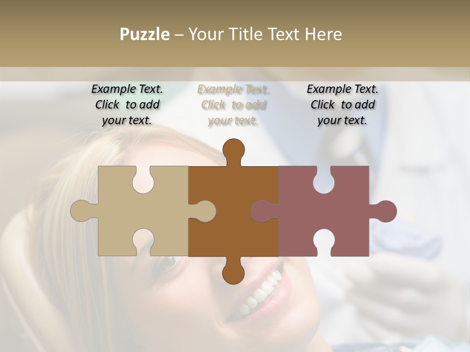 A Dentist And A Patient Powerpoint Presentation PowerPoint Template