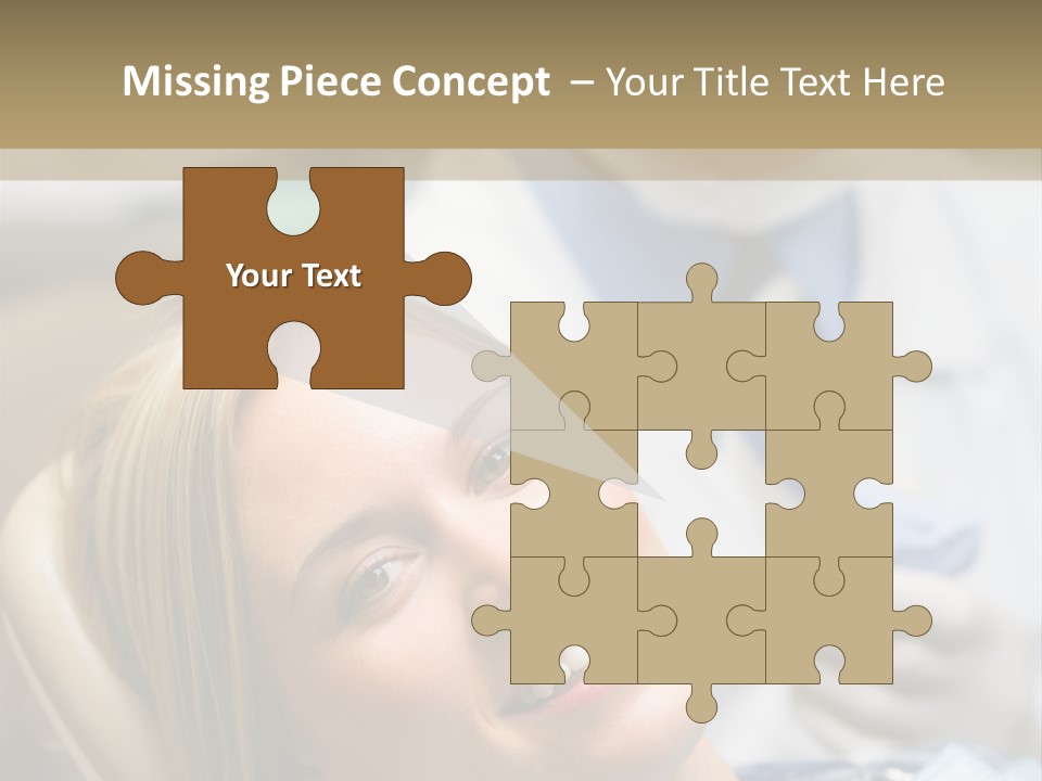 A Dentist And A Patient Powerpoint Presentation PowerPoint Template