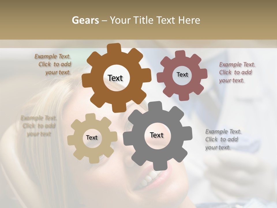 A Dentist And A Patient Powerpoint Presentation PowerPoint Template