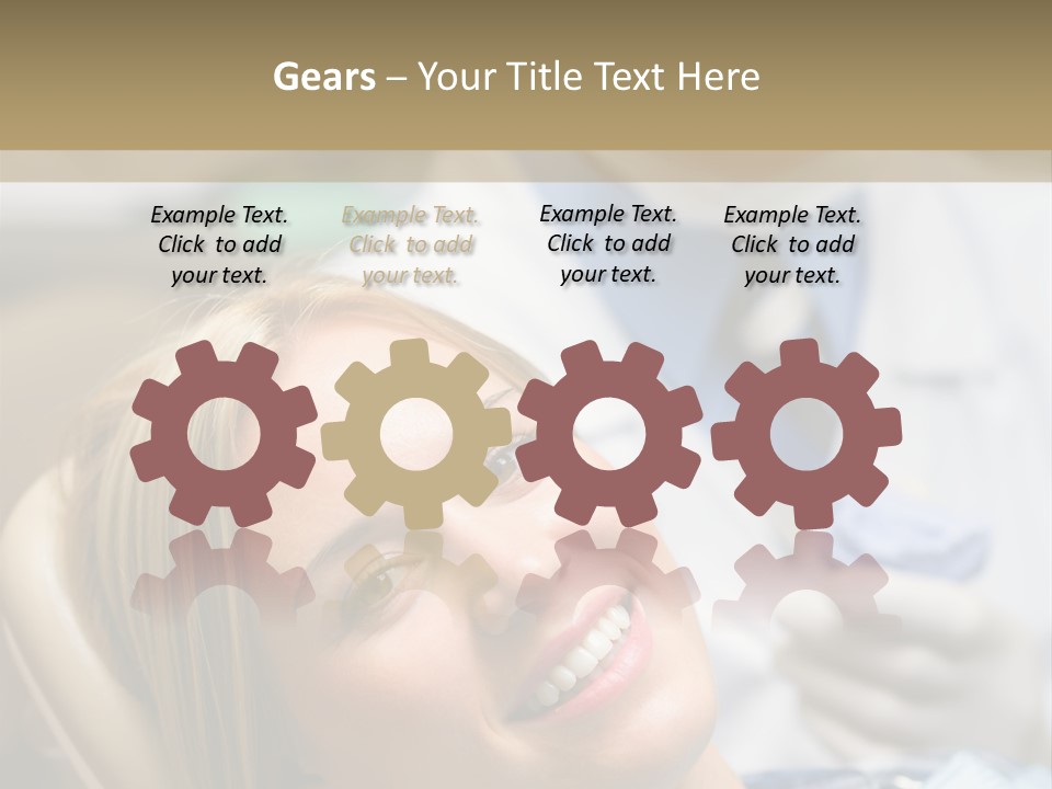 A Dentist And A Patient Powerpoint Presentation PowerPoint Template