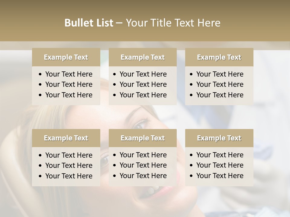 A Dentist And A Patient Powerpoint Presentation PowerPoint Template
