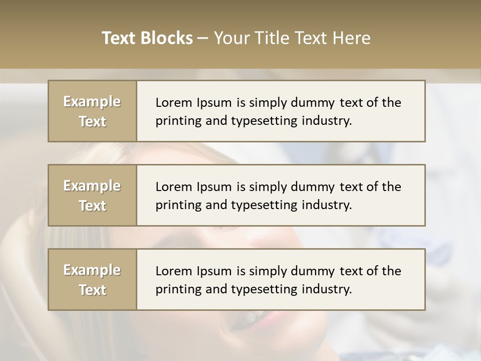 A Dentist And A Patient Powerpoint Presentation PowerPoint Template