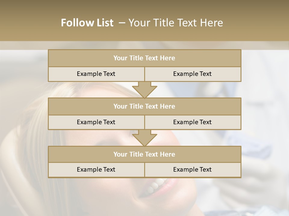 A Dentist And A Patient Powerpoint Presentation PowerPoint Template