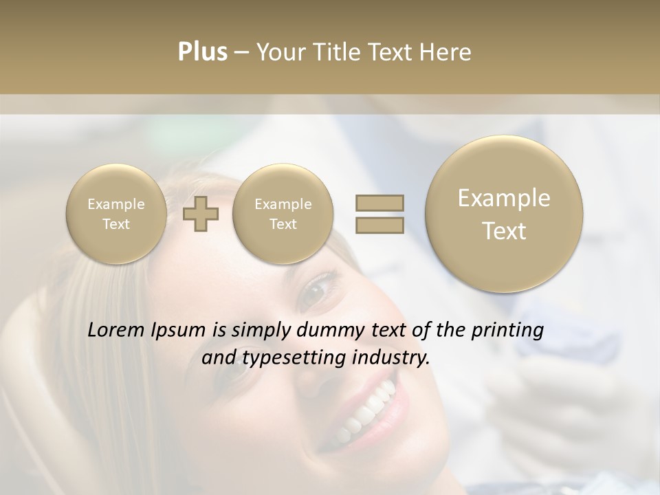 A Dentist And A Patient Powerpoint Presentation PowerPoint Template