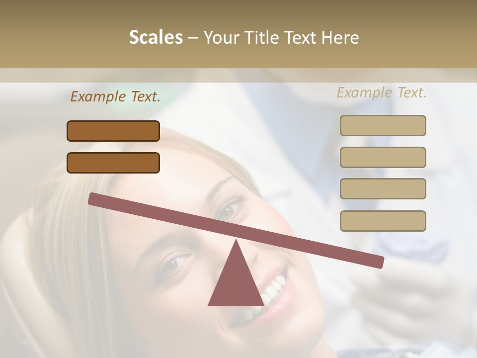 A Dentist And A Patient Powerpoint Presentation PowerPoint Template