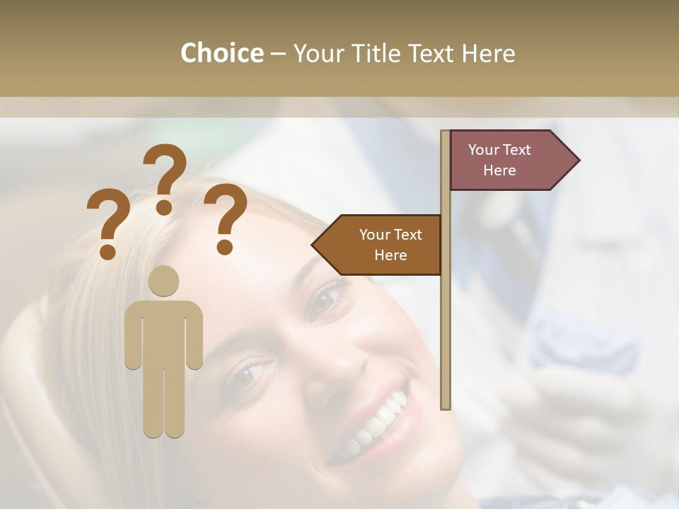 A Dentist And A Patient Powerpoint Presentation PowerPoint Template
