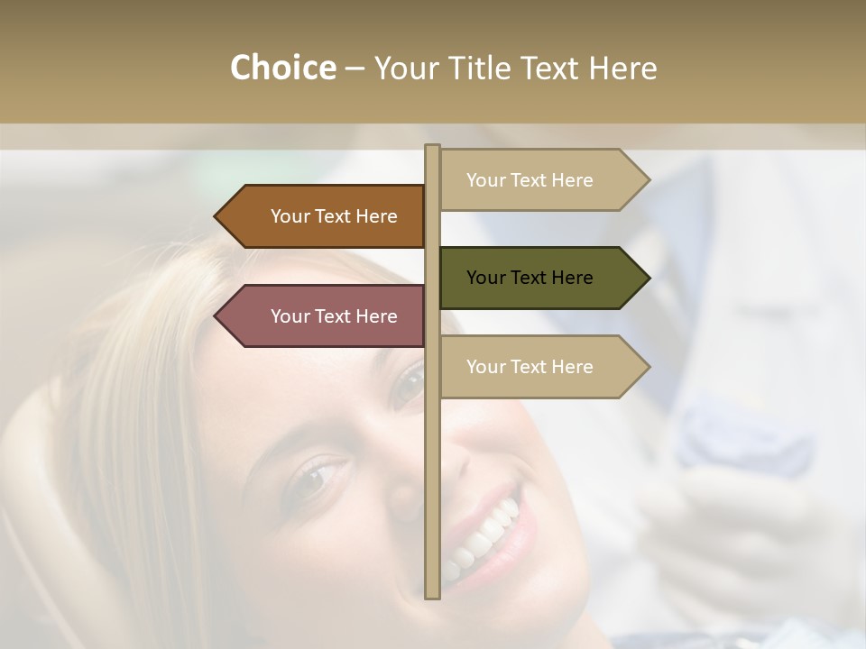 A Dentist And A Patient Powerpoint Presentation PowerPoint Template