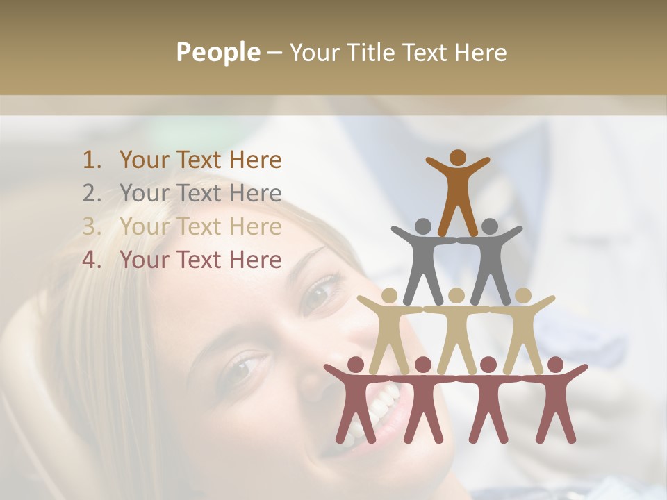 A Dentist And A Patient Powerpoint Presentation PowerPoint Template