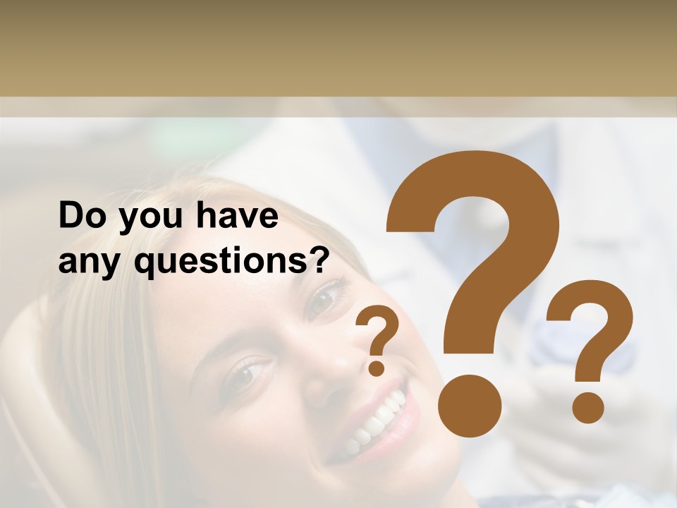 A Dentist And A Patient Powerpoint Presentation PowerPoint Template