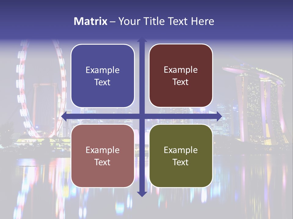 Man Looking Away Suit PowerPoint Template