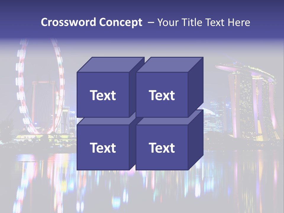 Man Looking Away Suit PowerPoint Template