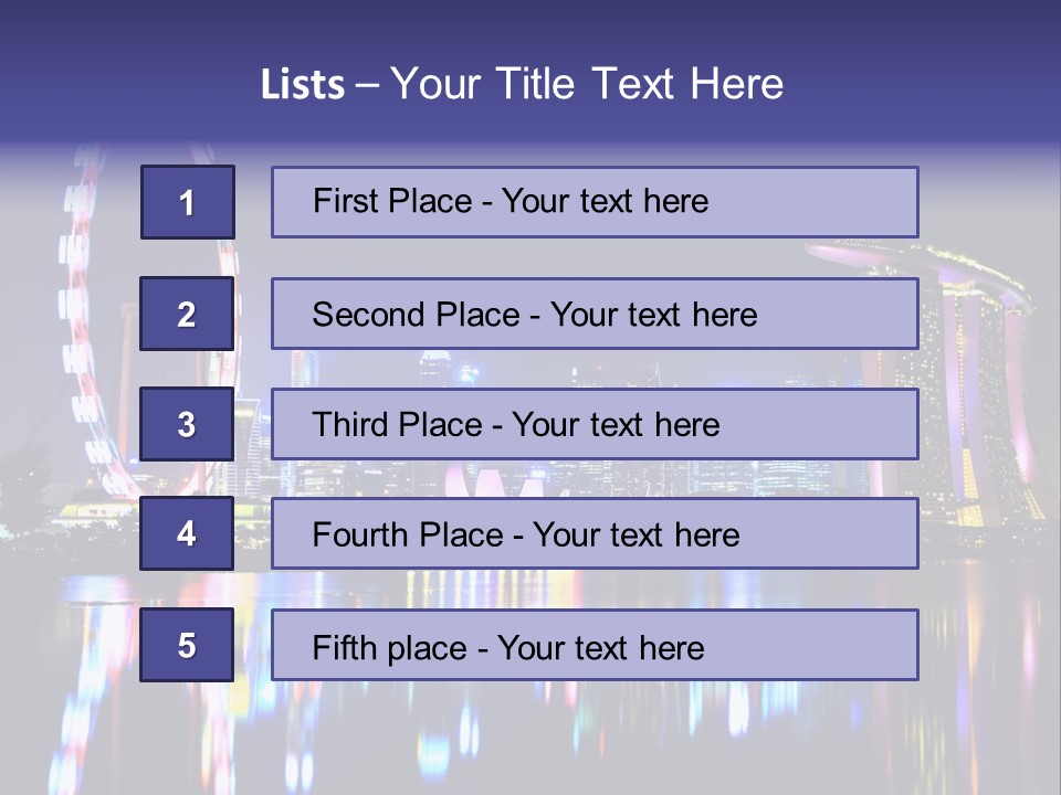 Man Looking Away Suit PowerPoint Template