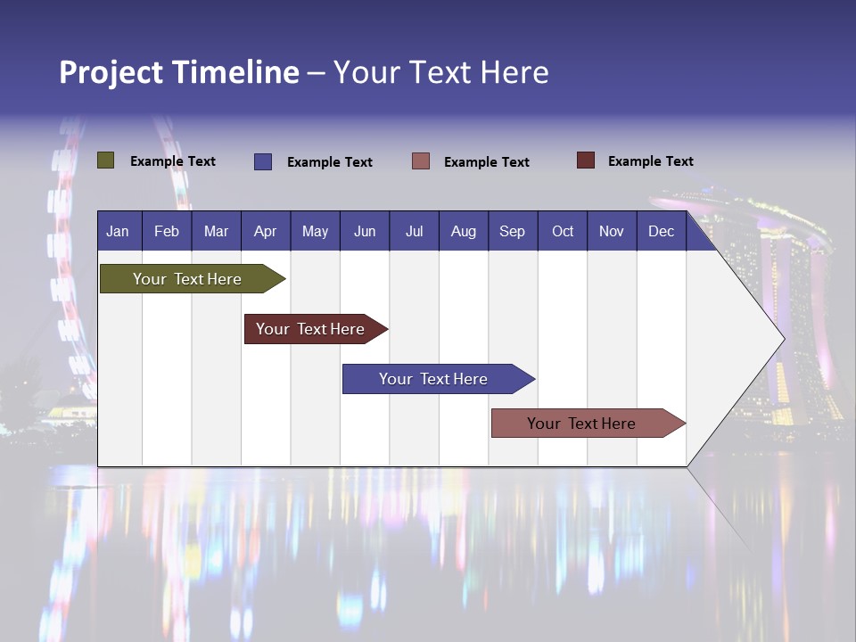 Man Looking Away Suit PowerPoint Template