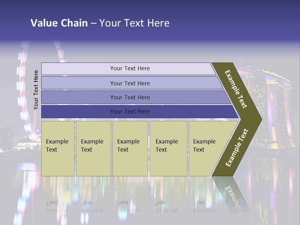 Man Looking Away Suit PowerPoint Template