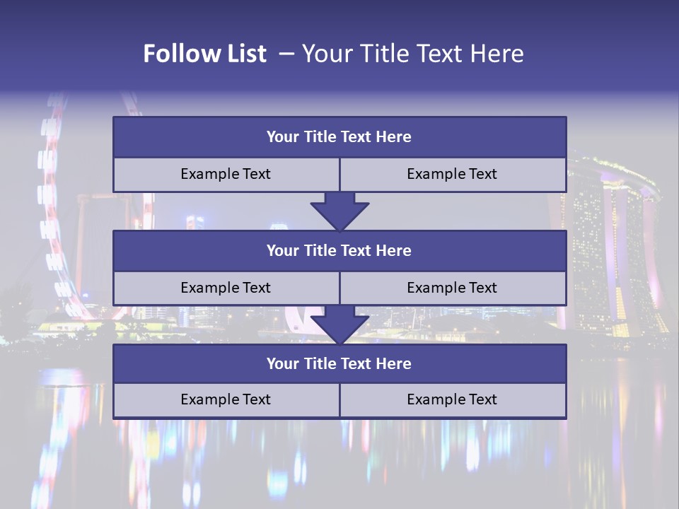 Man Looking Away Suit PowerPoint Template