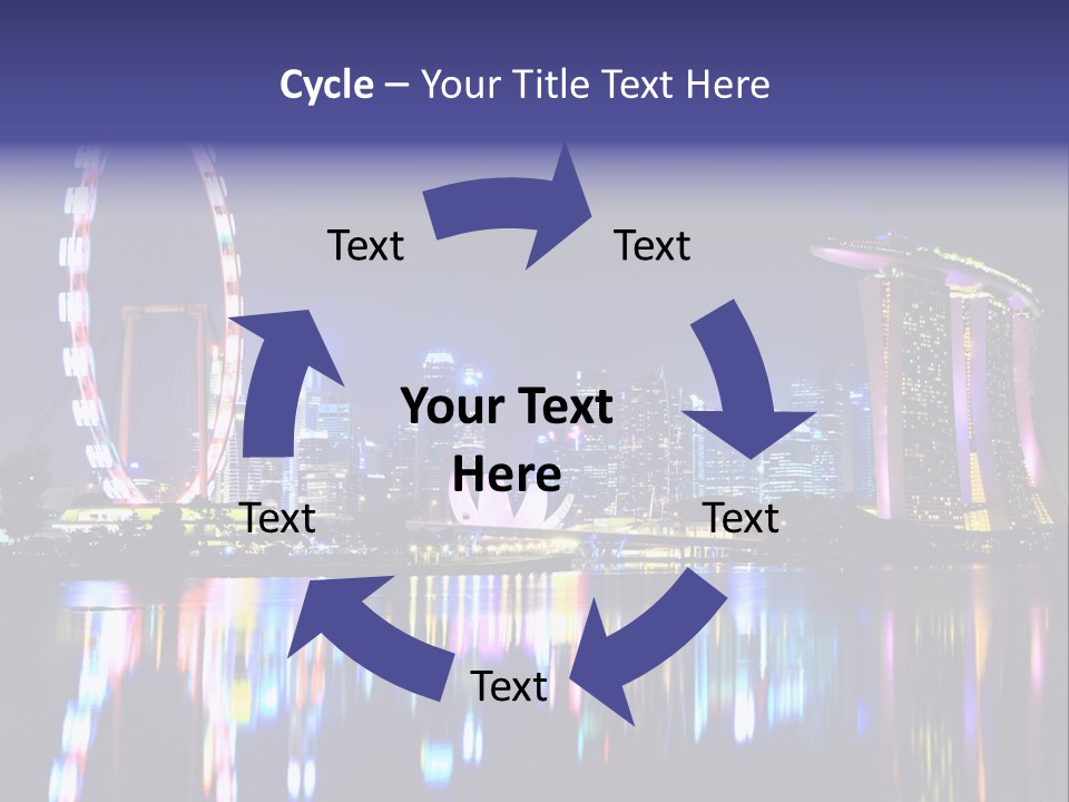 Man Looking Away Suit PowerPoint Template