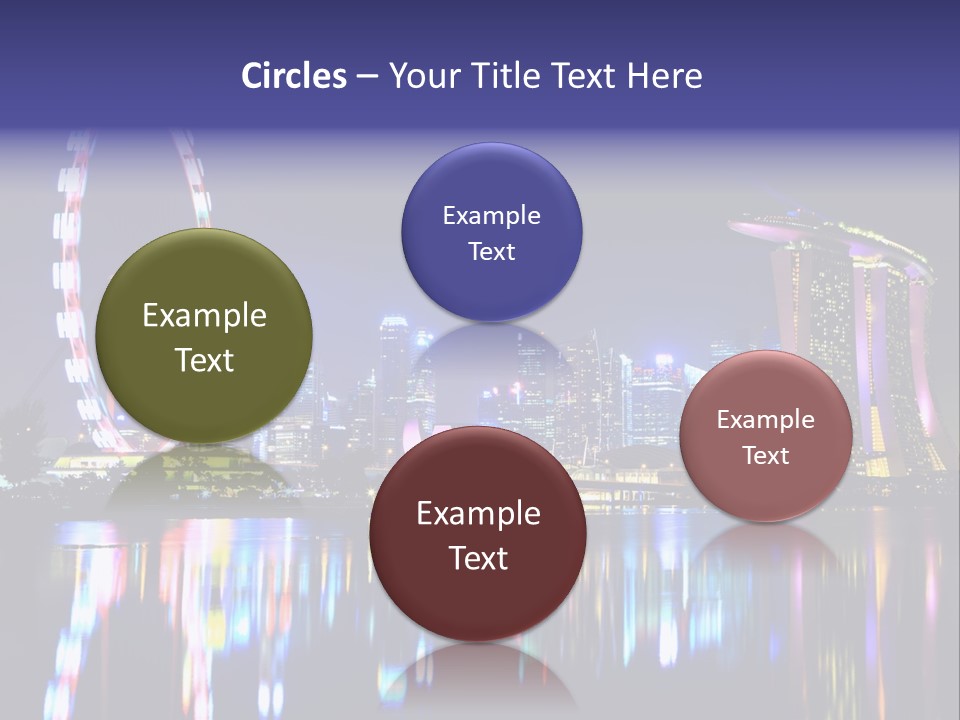 Man Looking Away Suit PowerPoint Template