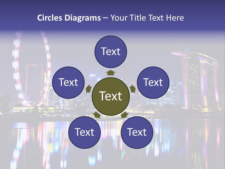 Man Looking Away Suit PowerPoint Template