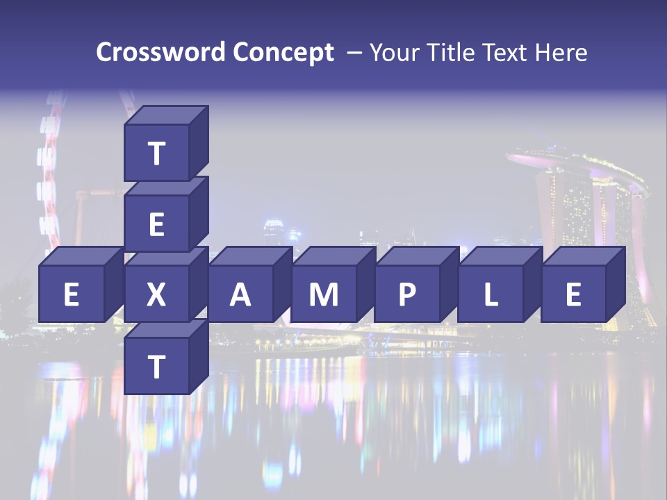 Man Looking Away Suit PowerPoint Template