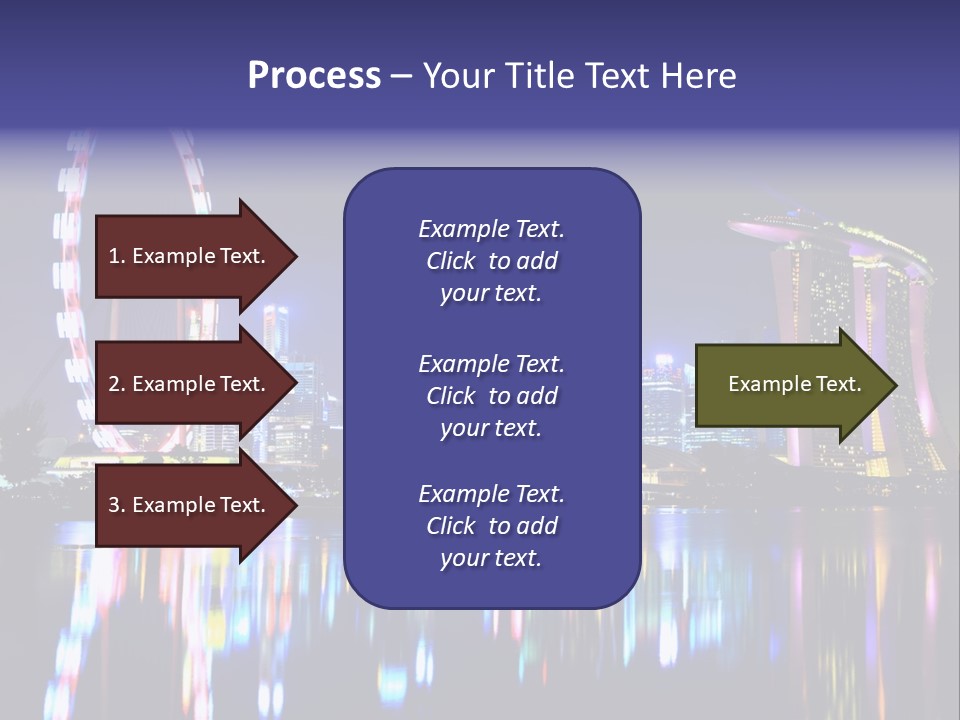 Man Looking Away Suit PowerPoint Template
