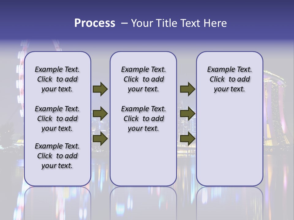 Man Looking Away Suit PowerPoint Template