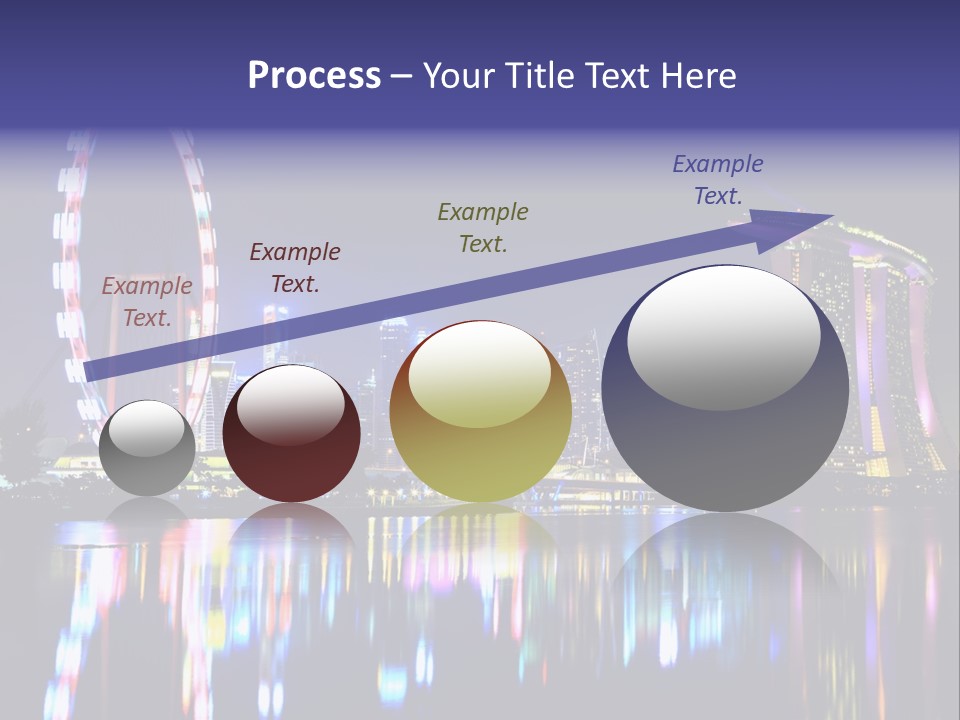 Man Looking Away Suit PowerPoint Template