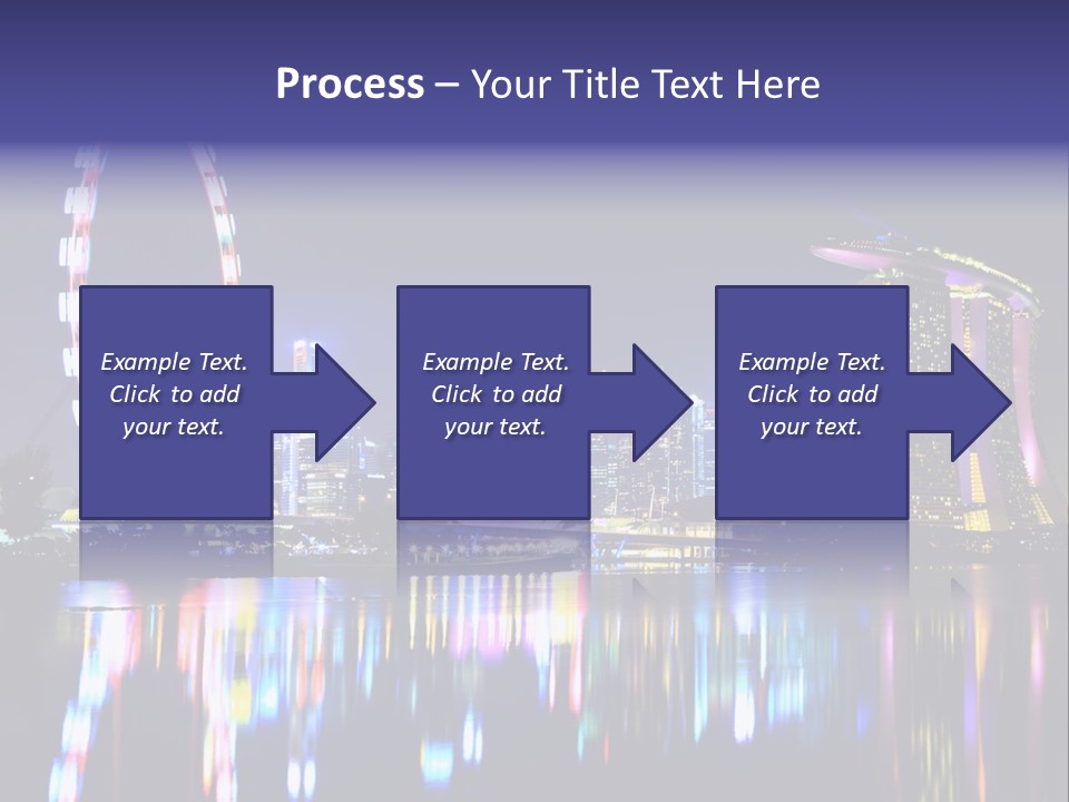 Man Looking Away Suit PowerPoint Template