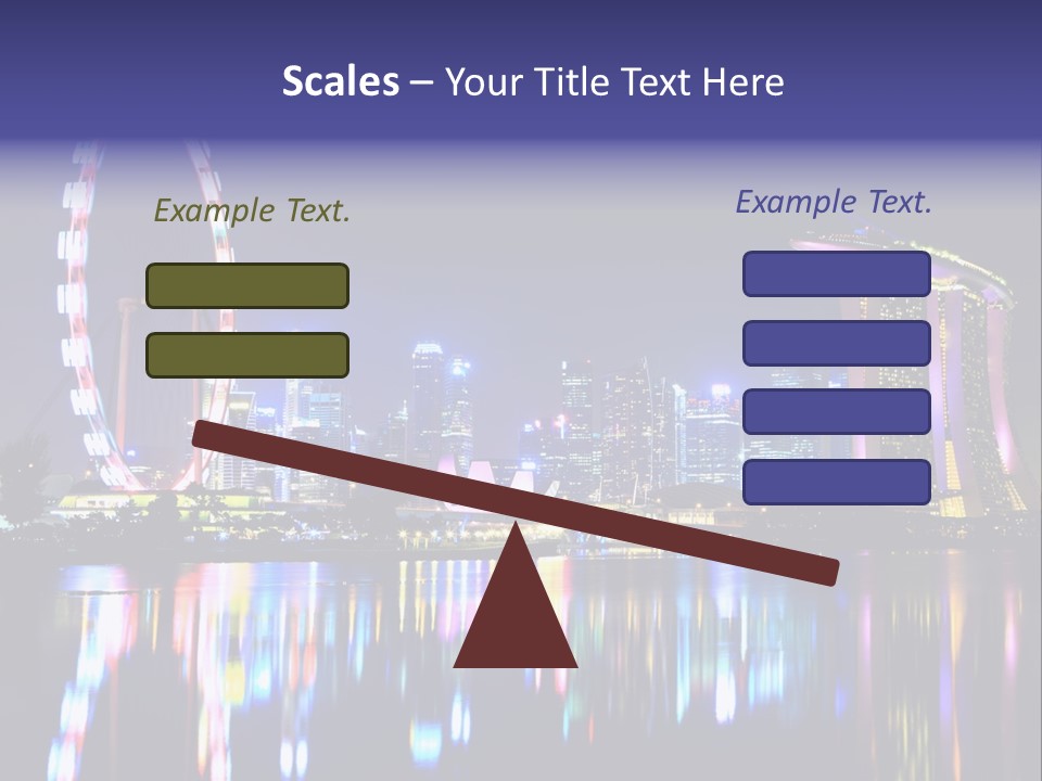 Man Looking Away Suit PowerPoint Template