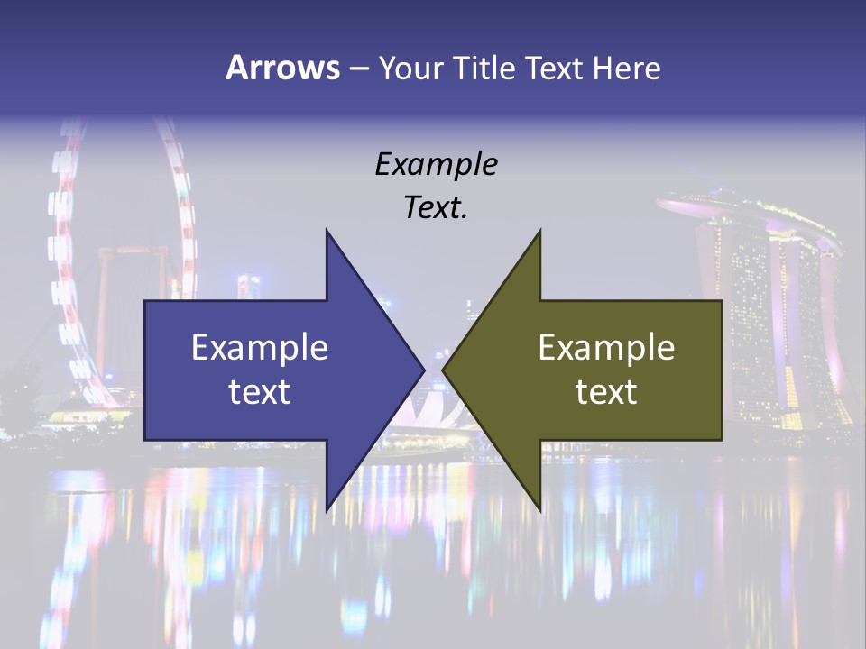 Man Looking Away Suit PowerPoint Template