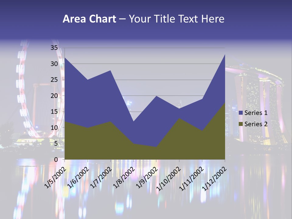 Man Looking Away Suit PowerPoint Template