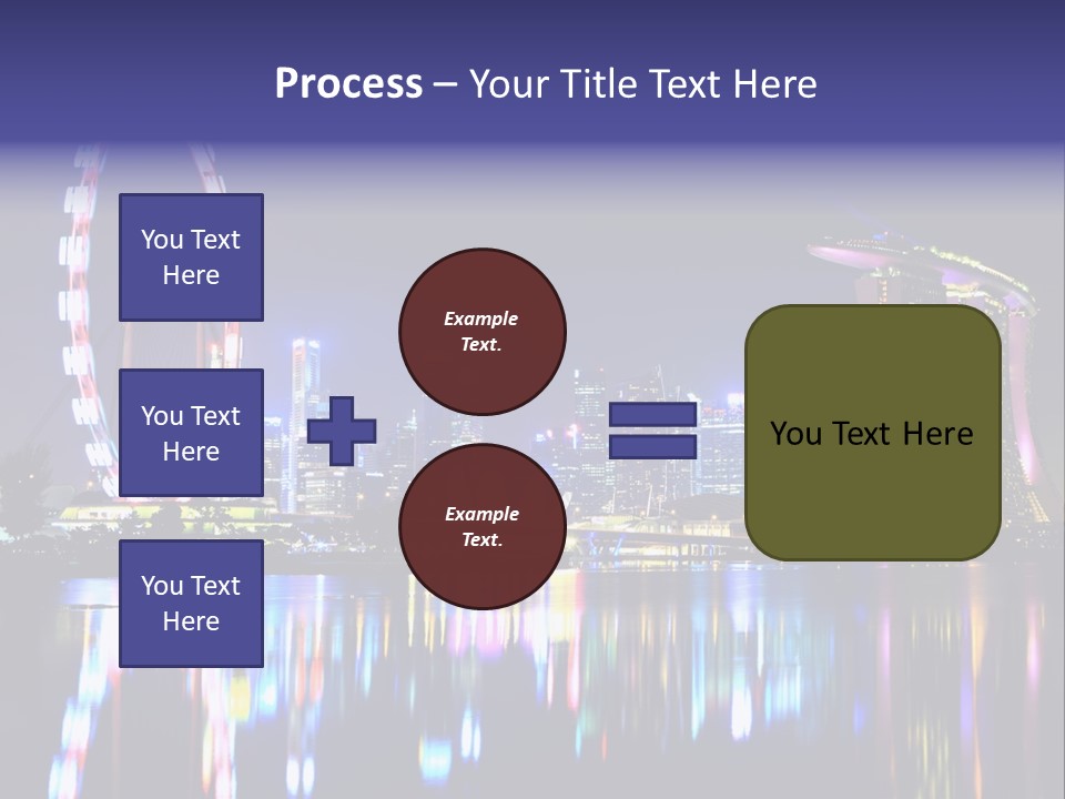 Man Looking Away Suit PowerPoint Template