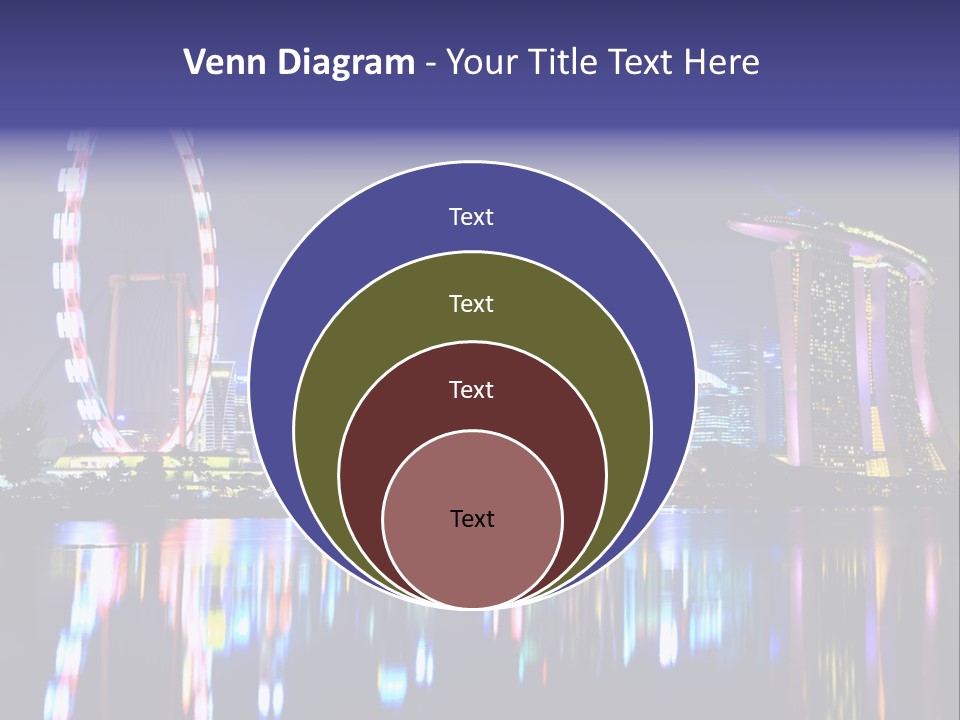 Man Looking Away Suit PowerPoint Template