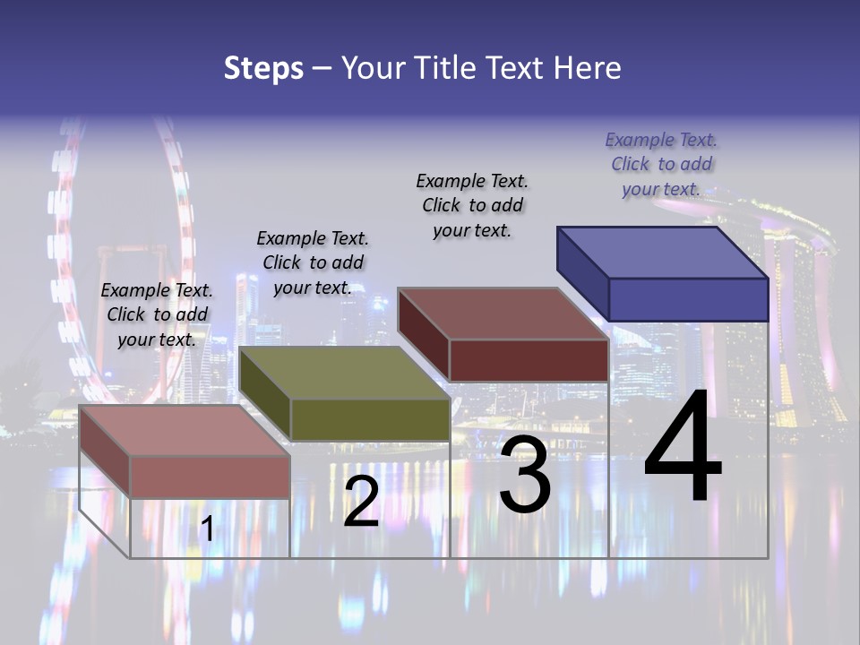 Man Looking Away Suit PowerPoint Template