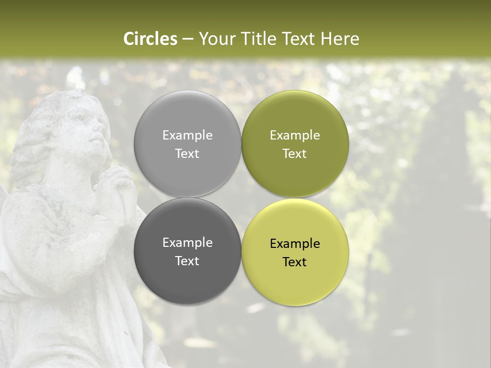 Warsaw Godly Churchyard PowerPoint Template
