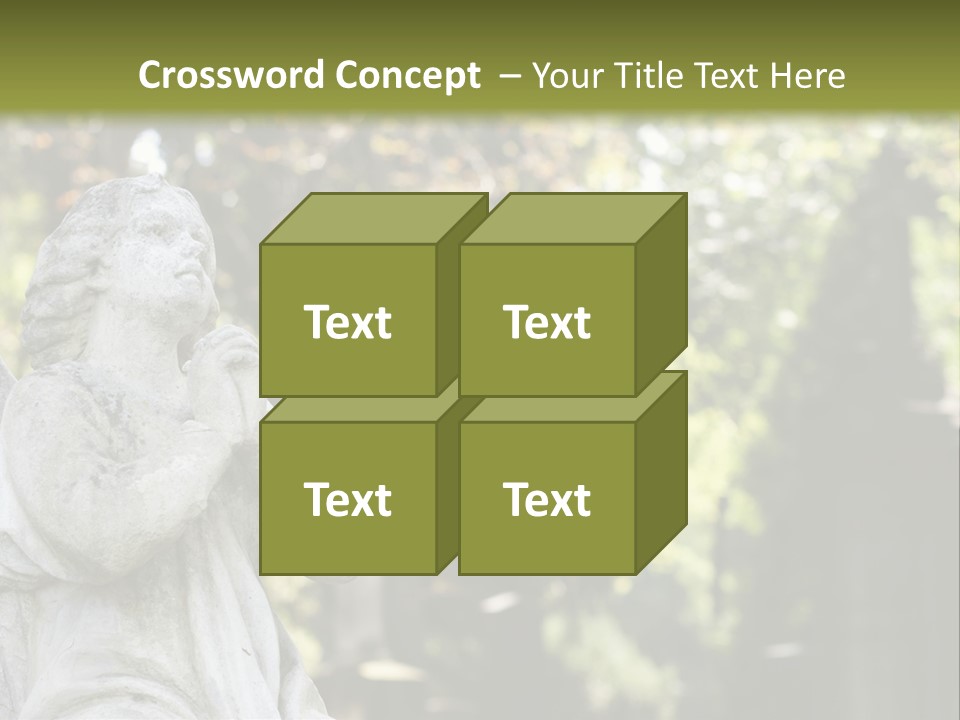 Warsaw Godly Churchyard PowerPoint Template