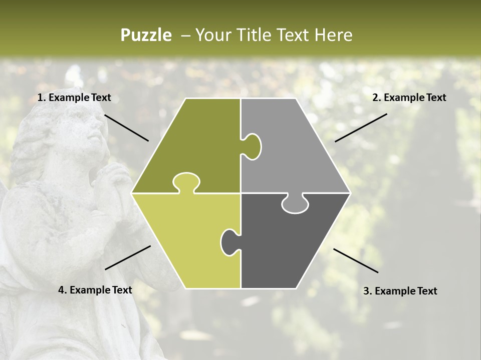 Warsaw Godly Churchyard PowerPoint Template