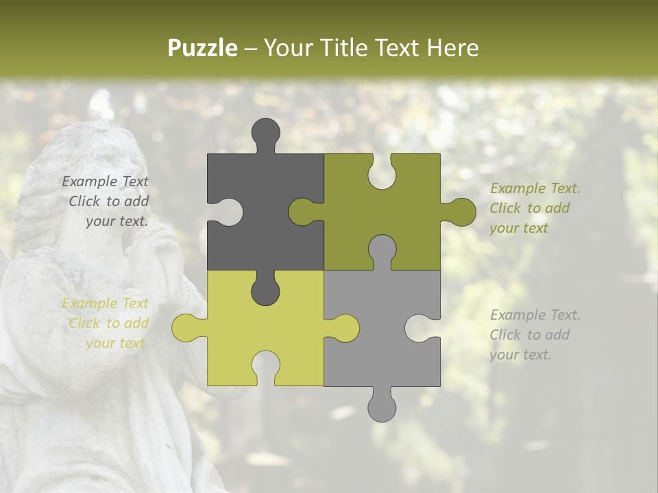 Warsaw Godly Churchyard PowerPoint Template