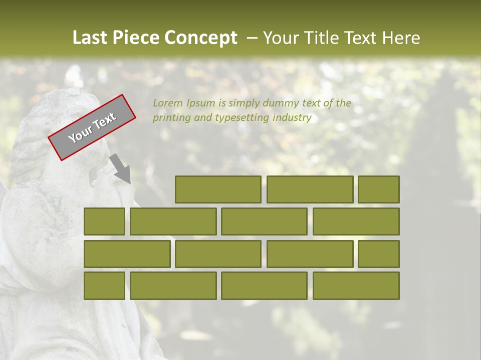 Warsaw Godly Churchyard PowerPoint Template