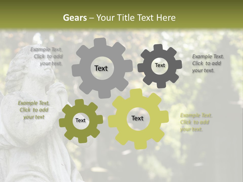 Warsaw Godly Churchyard PowerPoint Template