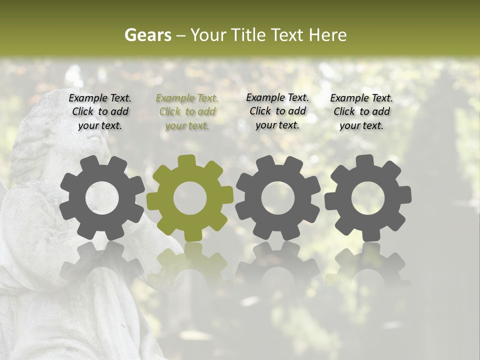 Warsaw Godly Churchyard PowerPoint Template