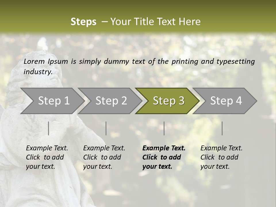 Warsaw Godly Churchyard PowerPoint Template