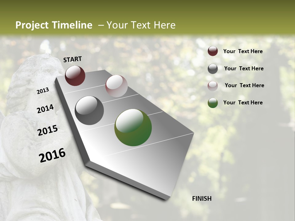 Warsaw Godly Churchyard PowerPoint Template