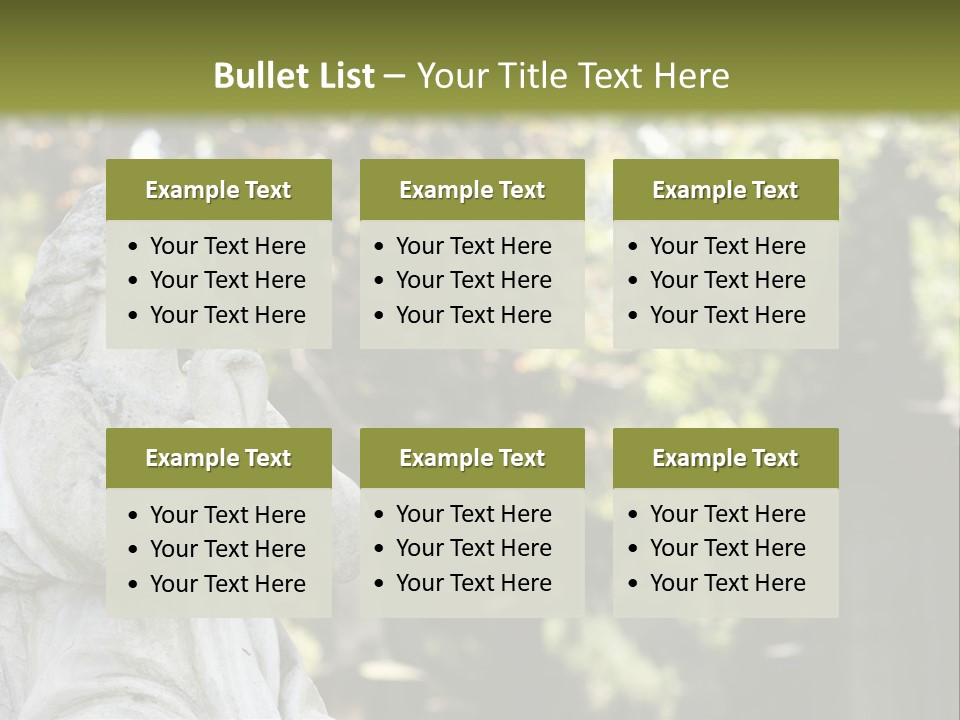 Warsaw Godly Churchyard PowerPoint Template