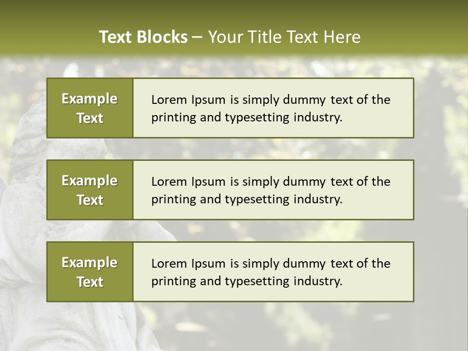 Warsaw Godly Churchyard PowerPoint Template