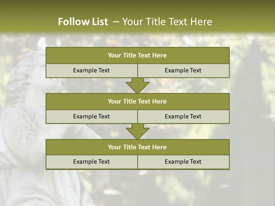 Warsaw Godly Churchyard PowerPoint Template